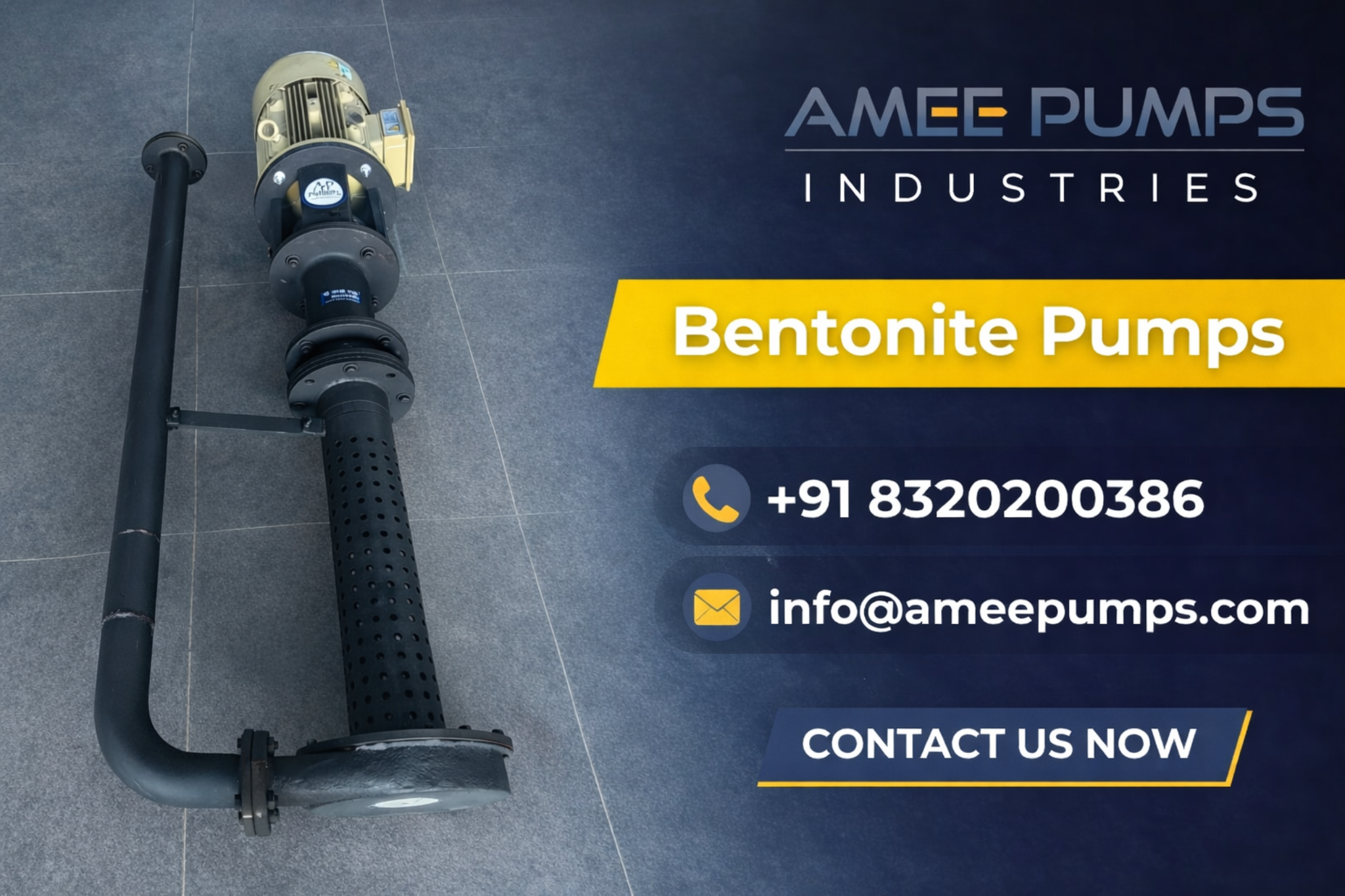 Bentonite Pumps in Gujarat