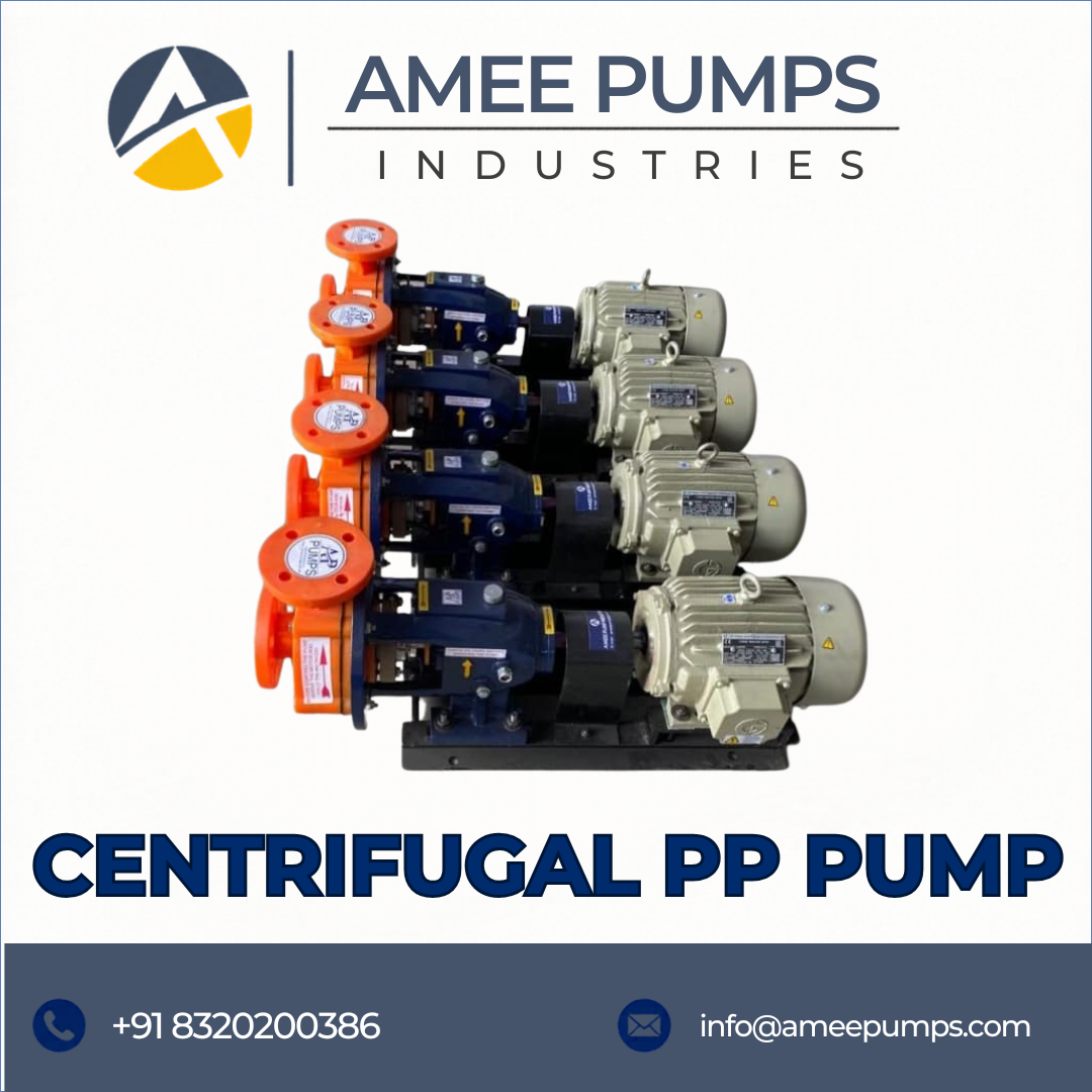 CENTRIFUGAL PP PUMP 