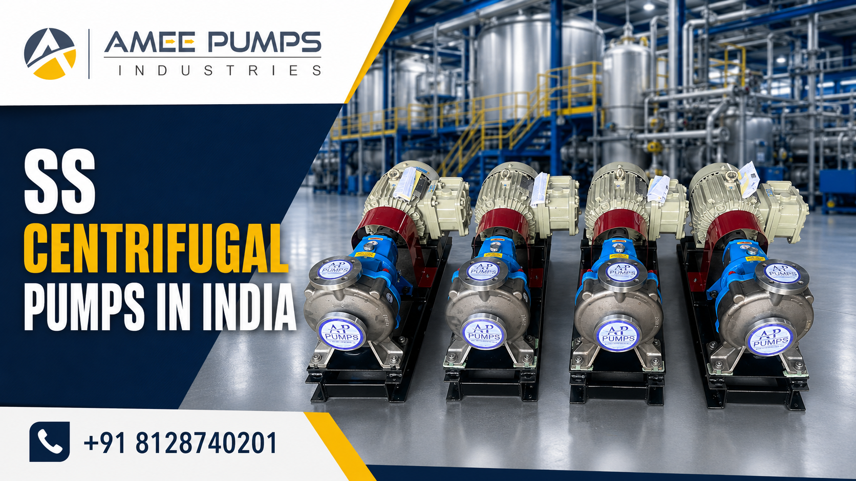 SS CENTRIFUGAL PUMPS IN INDIA