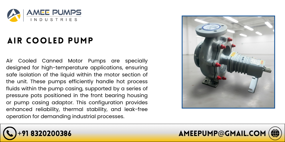 Air Cooled Pump Manufacturer in Gujarat