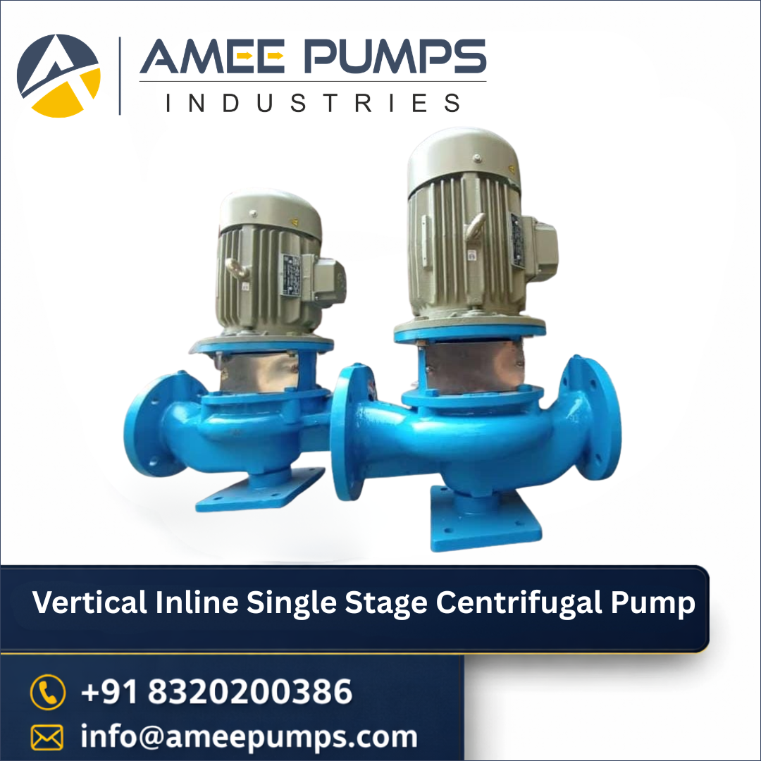 Vertical Inline Single Stage  Centrifugal Pump