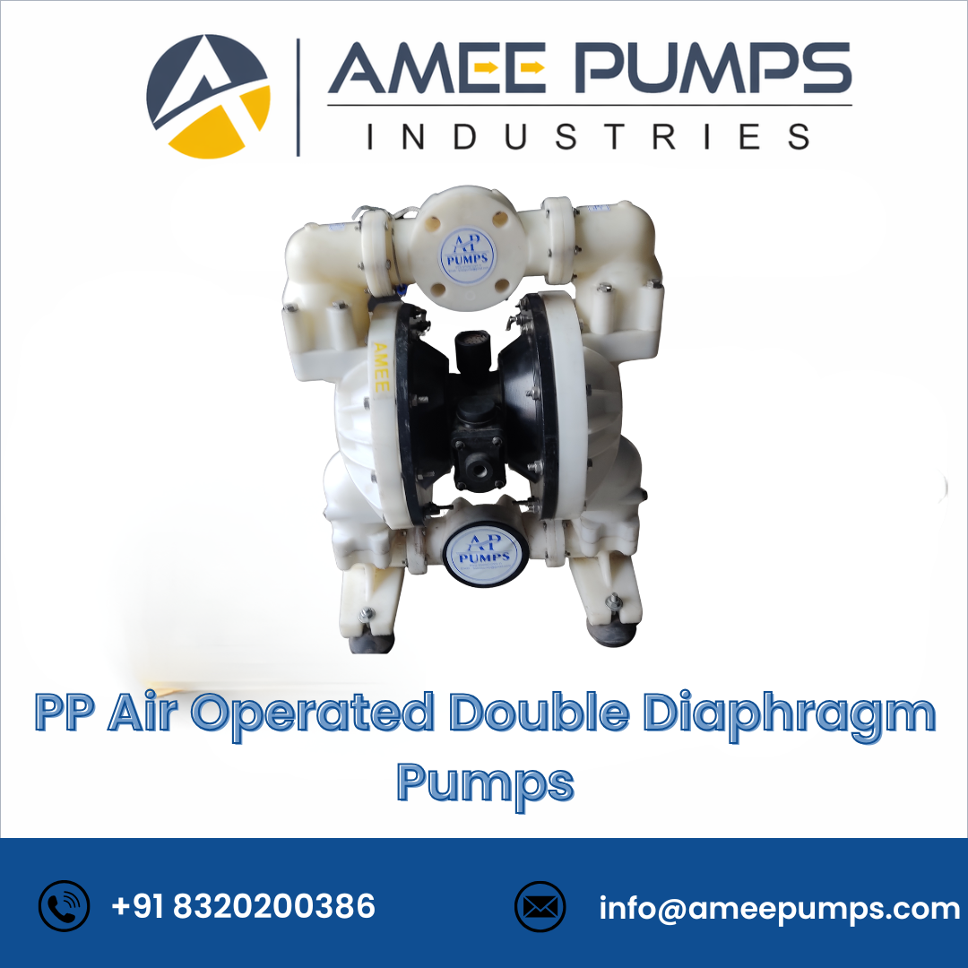  PP Air Operated Double Diaphragm Pumps 