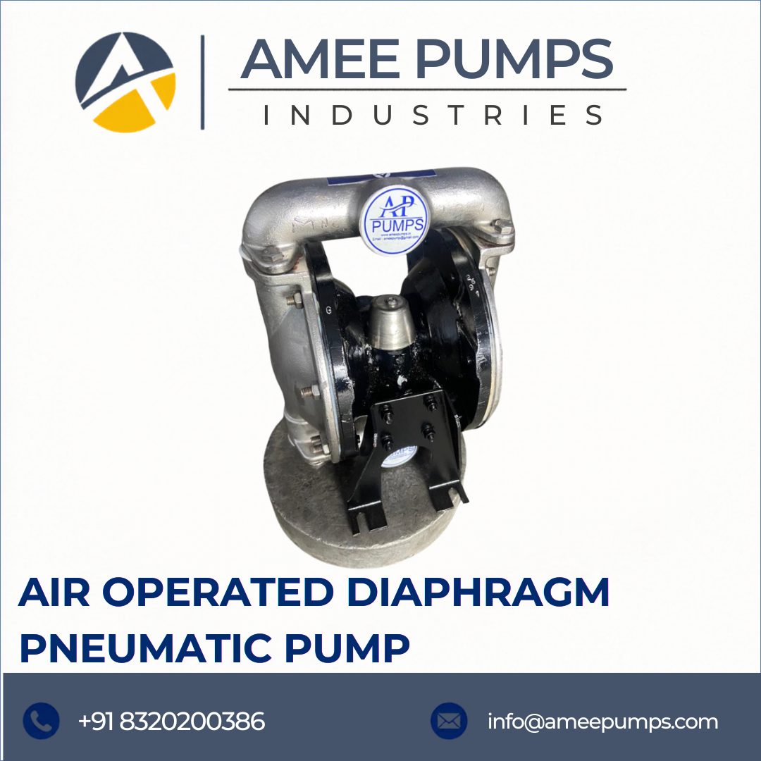 Air Operated Diaphragm Pneumatic Pump