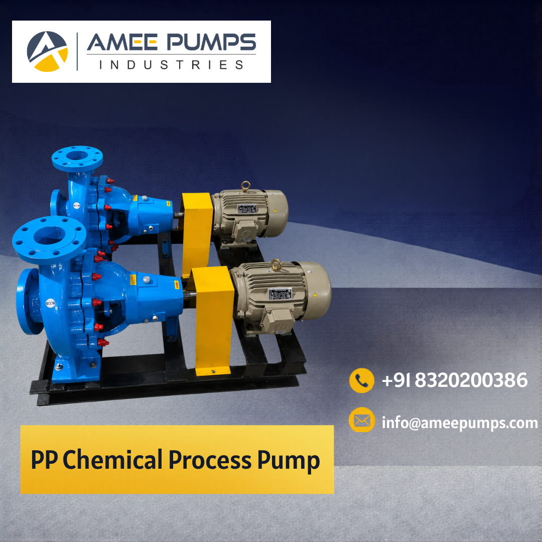 PP Chemical Process Pump