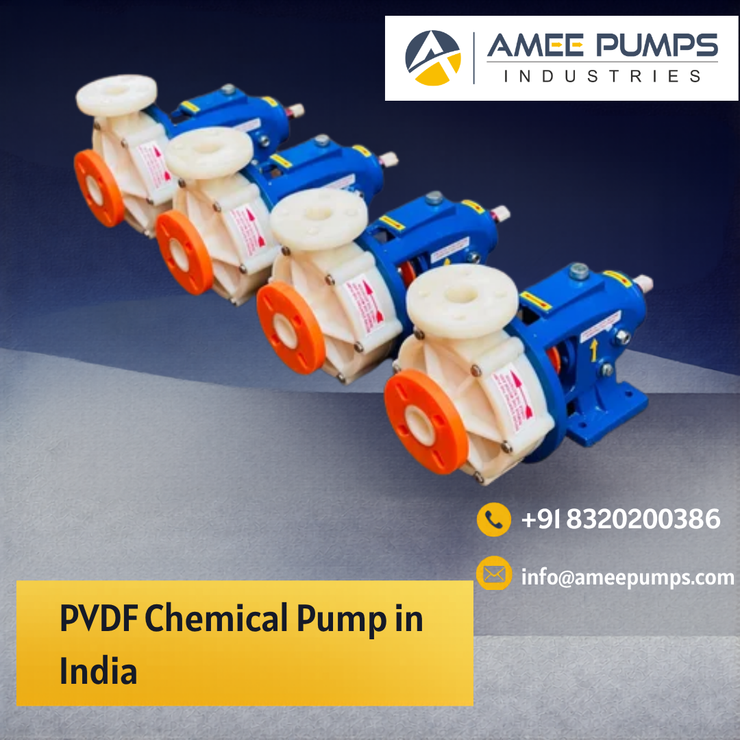 PVDF Chemical Pump in India
