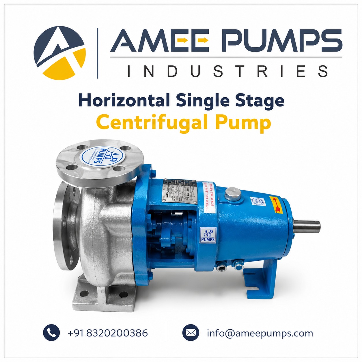 Horizontal Single Stage Centrifugal Pump
