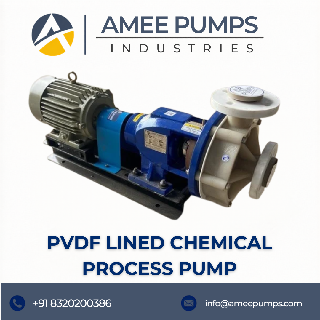 PVDF Lined Chemical Process Pump