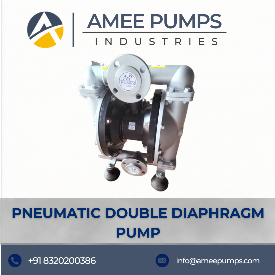 Pneumatic Double Diaphragm Pump