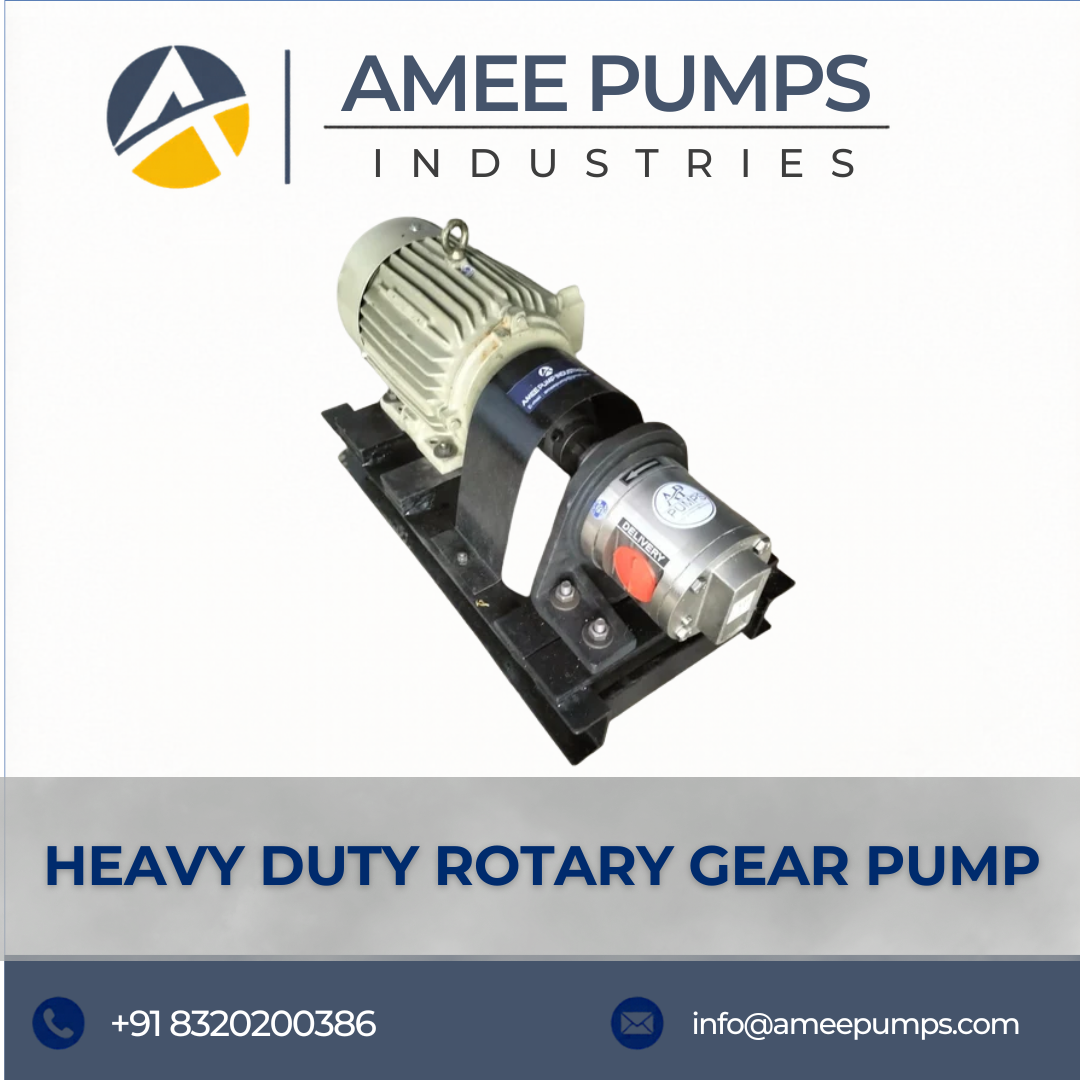 Heavy Duty Rotary Gear Pump