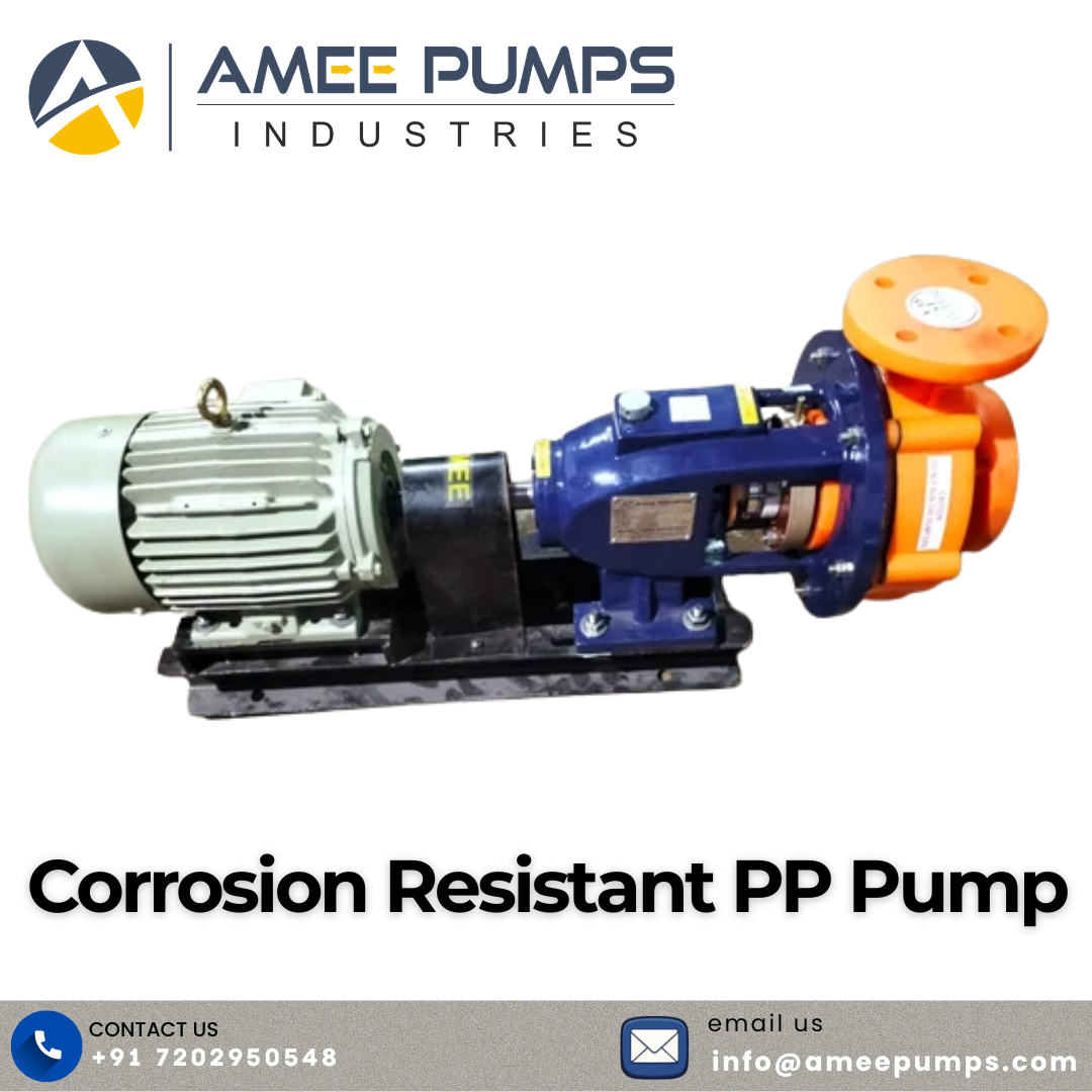 Corrosion Resistant PP Pump