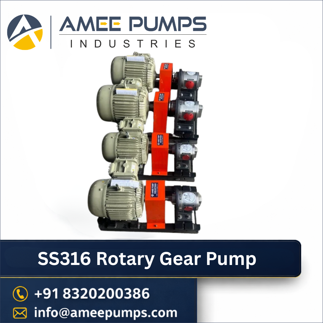 SS316 Rotary Gear Pump