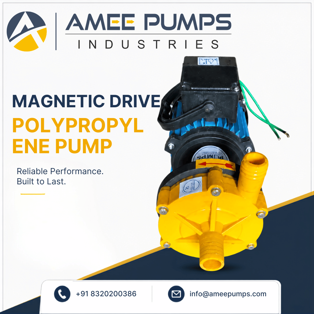Magnetic Drive Polypropylene Pump
