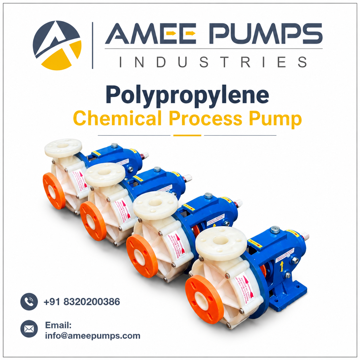 Polypropylene Chemical Process Pump
