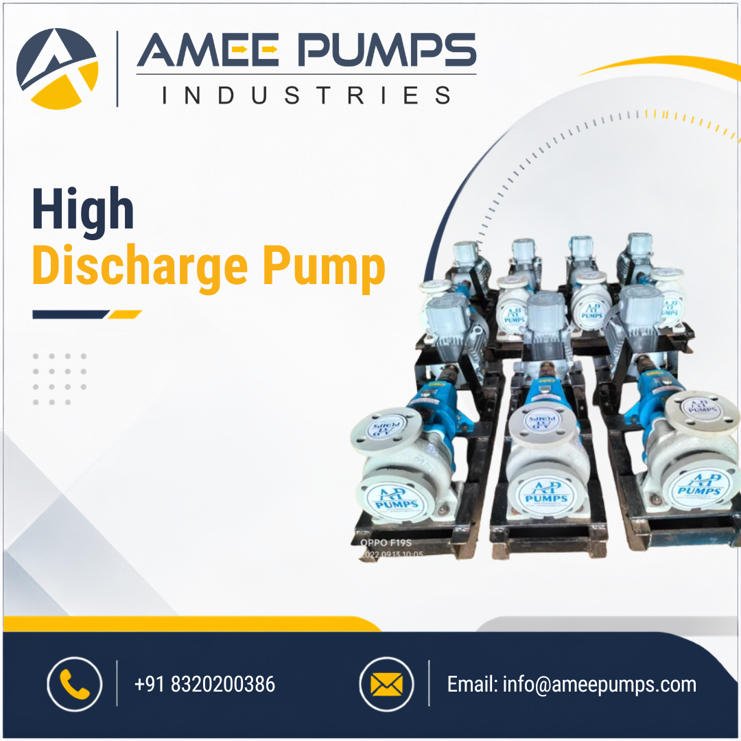 High Discharge Pump