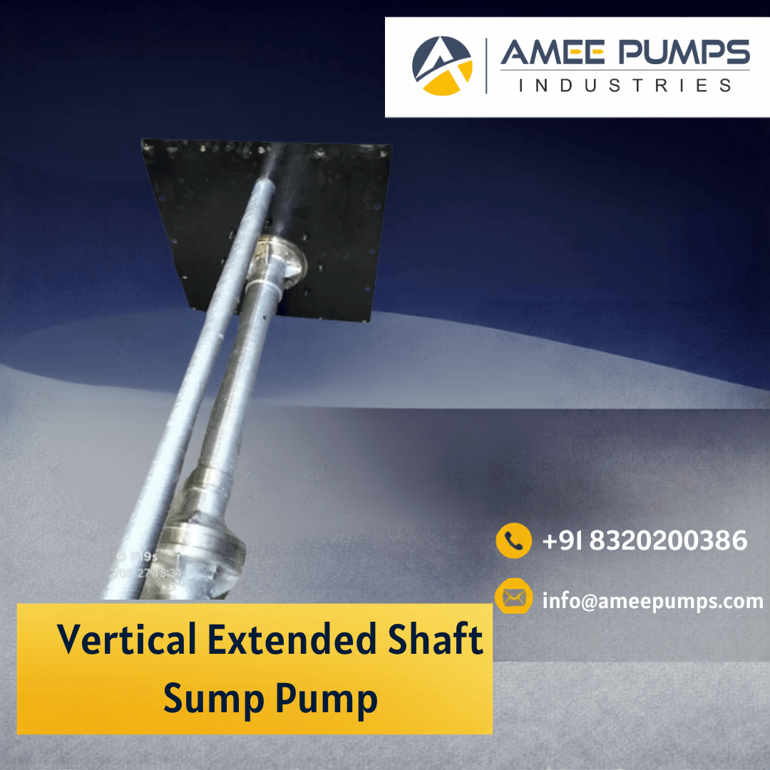 Vertical Extended Shaft Sump Pump