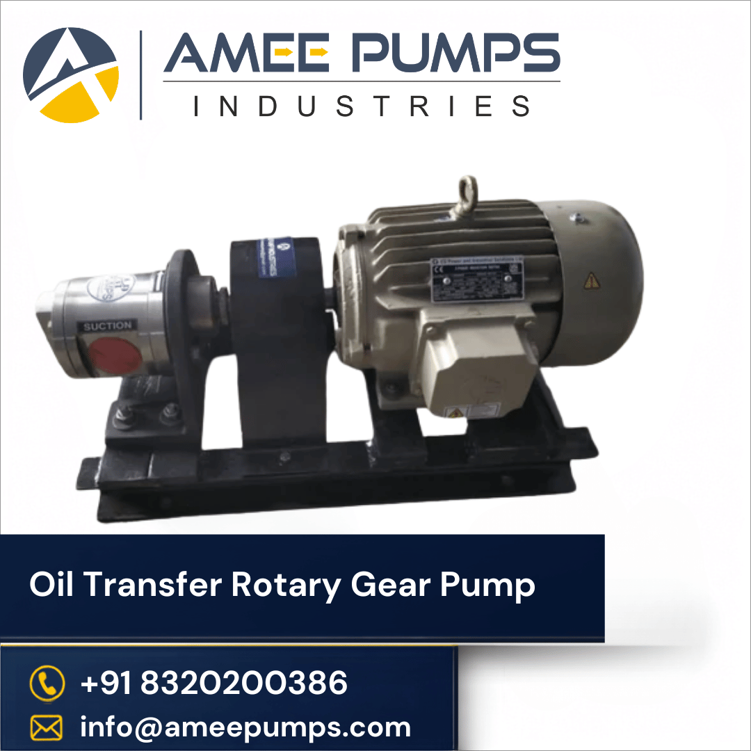 Oil Transfer Rotary Gear Pump