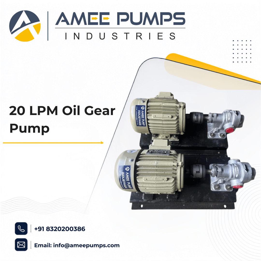 20 LPM Oil Gear Pump