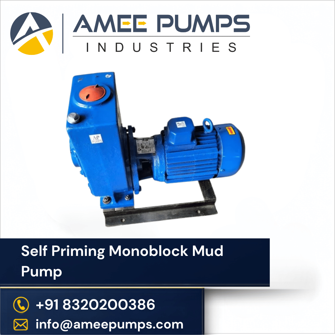 Self Priming Monoblock Mud Pump