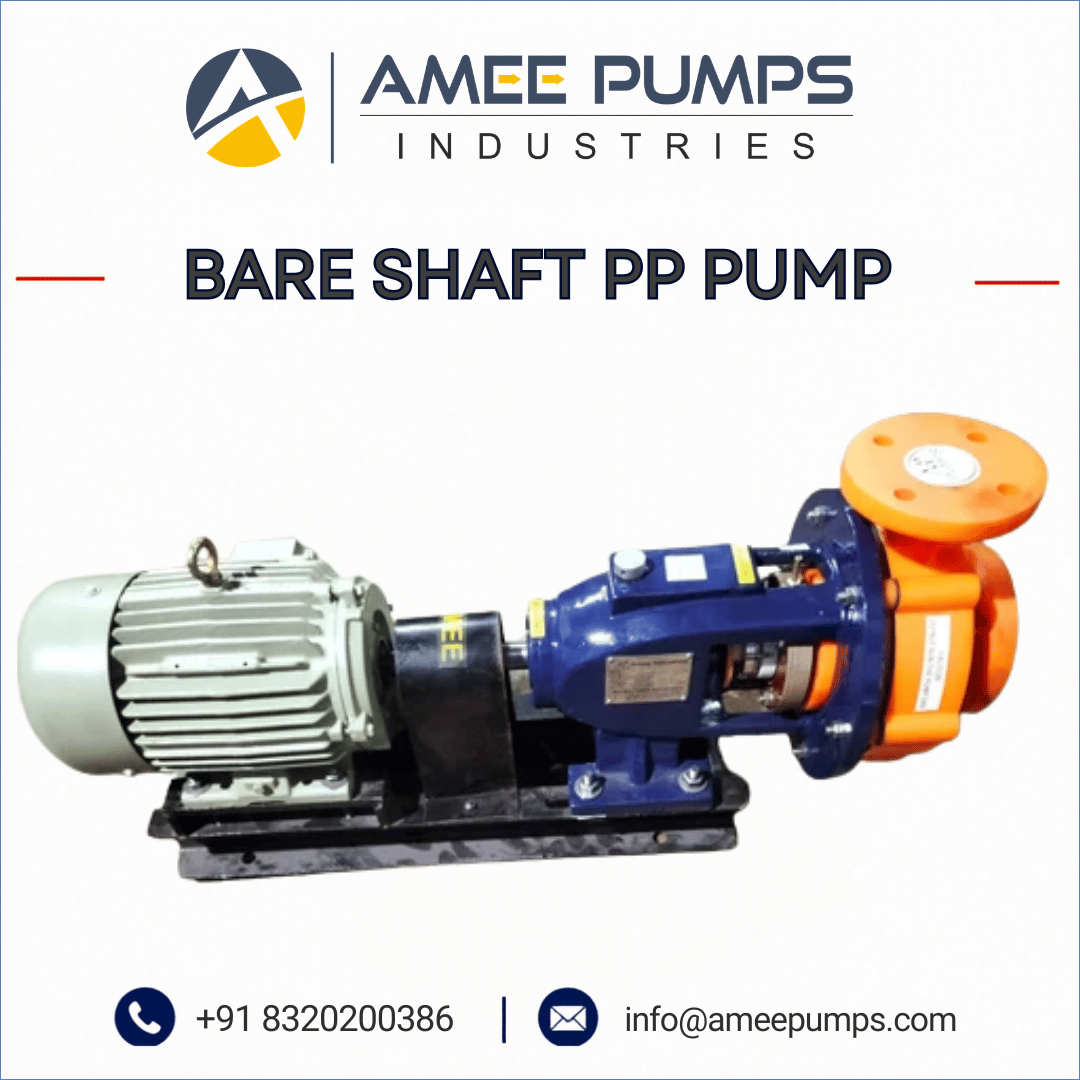 Bare Shaft PP Pump