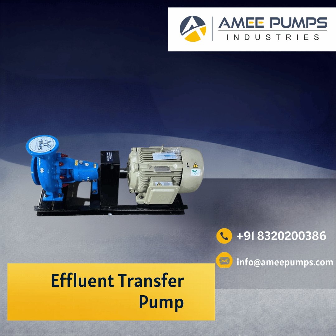 Effluent Transfer Pump