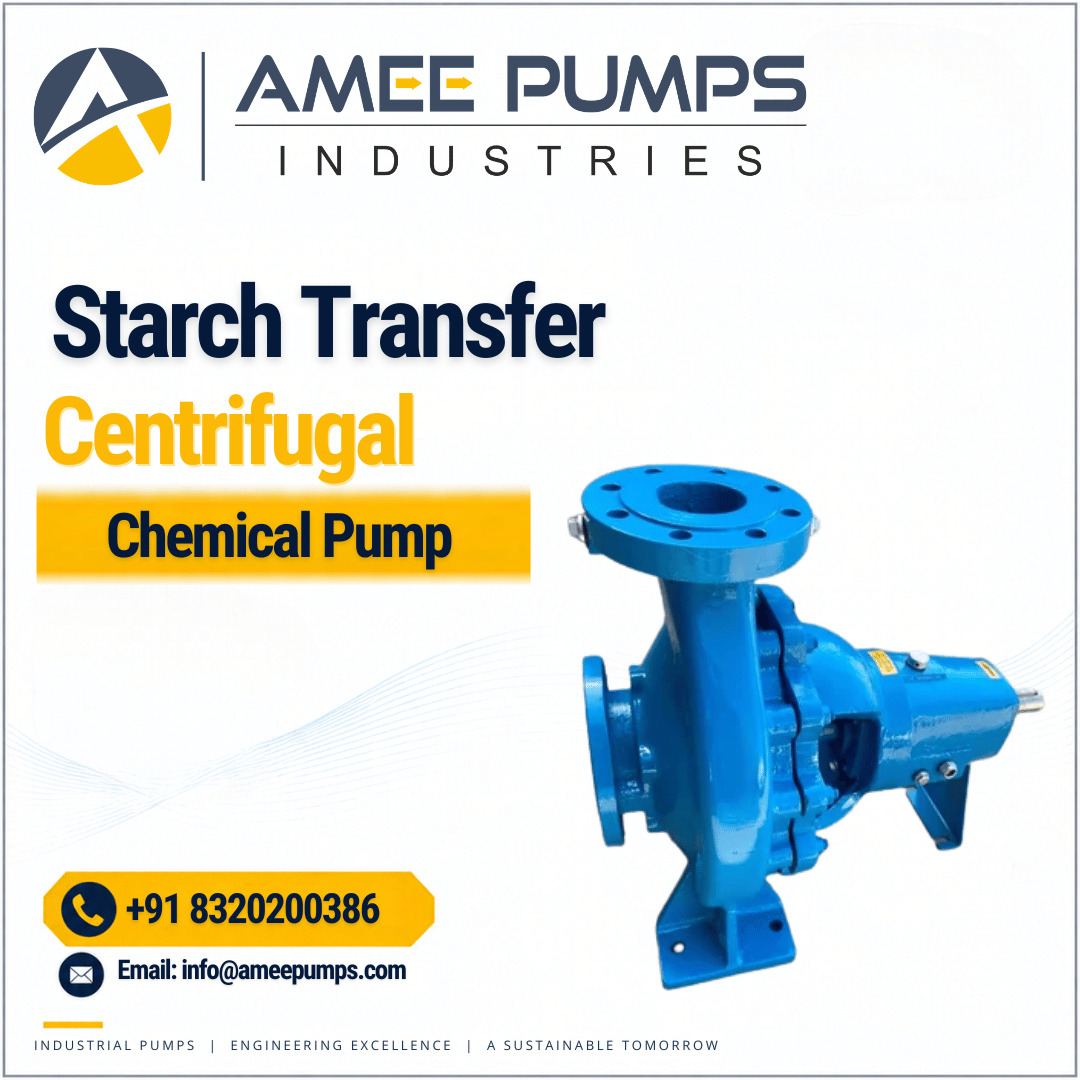 Starch Transfer Centrifugal Chemical Pump