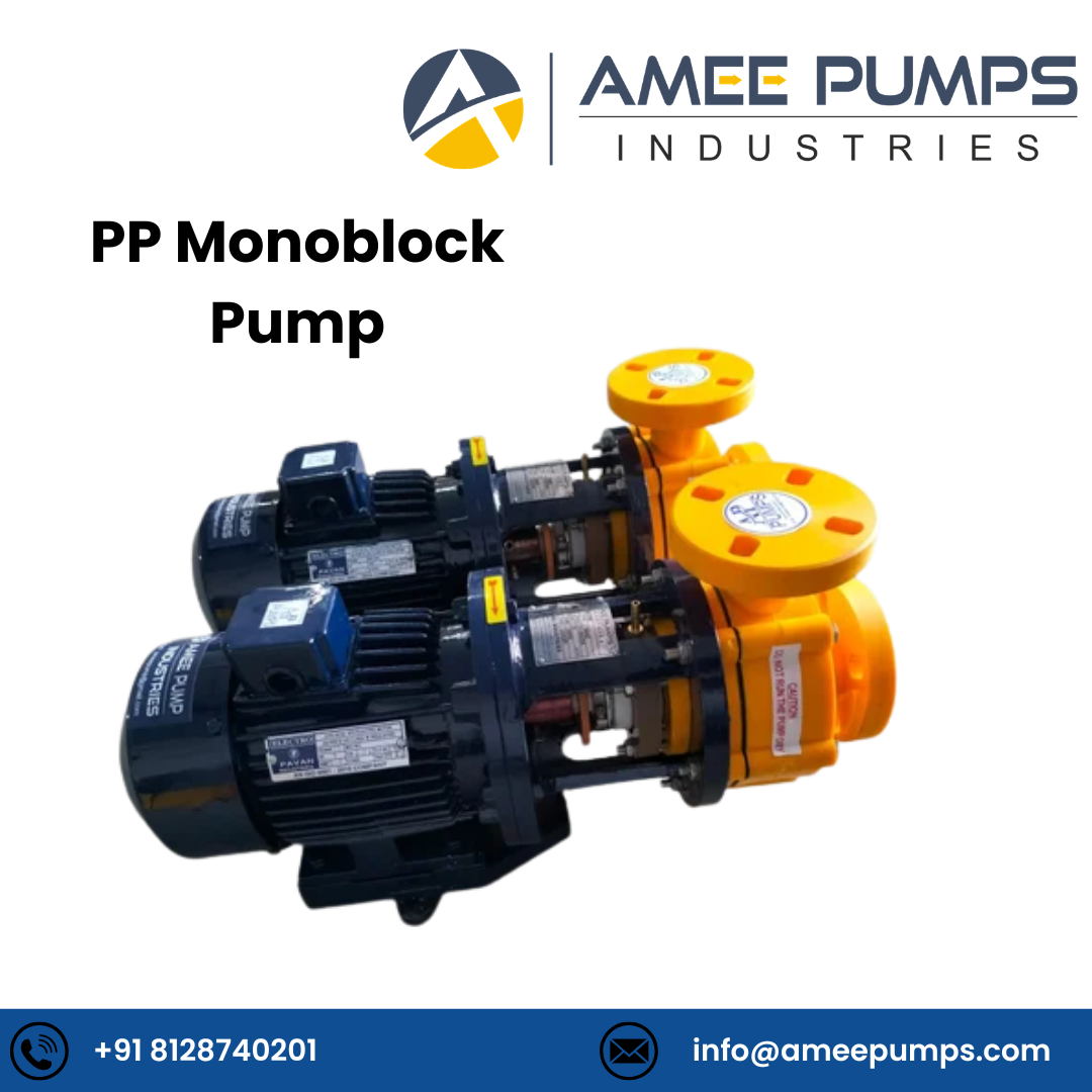 PP Monoblock Pump in Ahmedabad