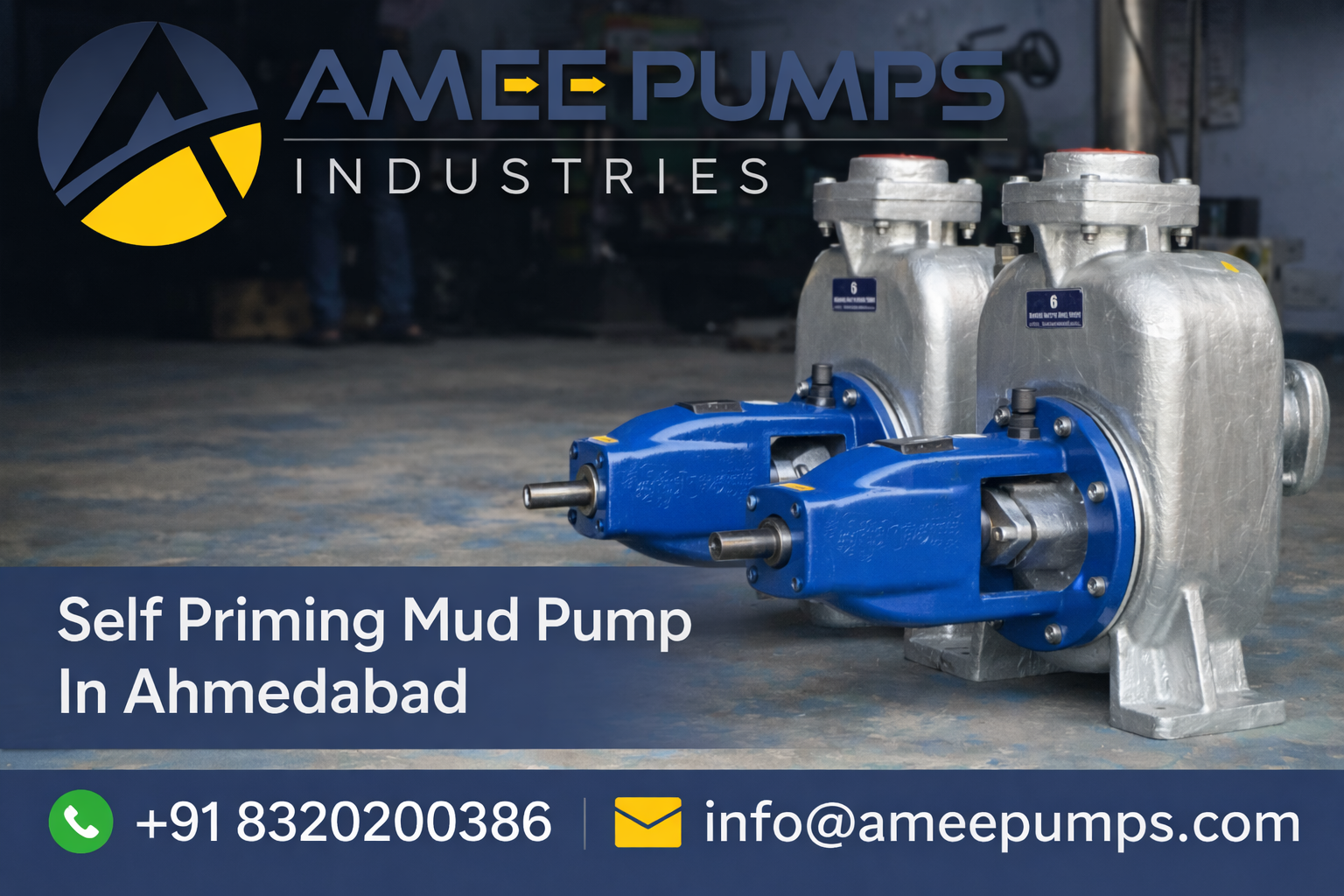 Self Priming Mud Pump in Ahmedabad