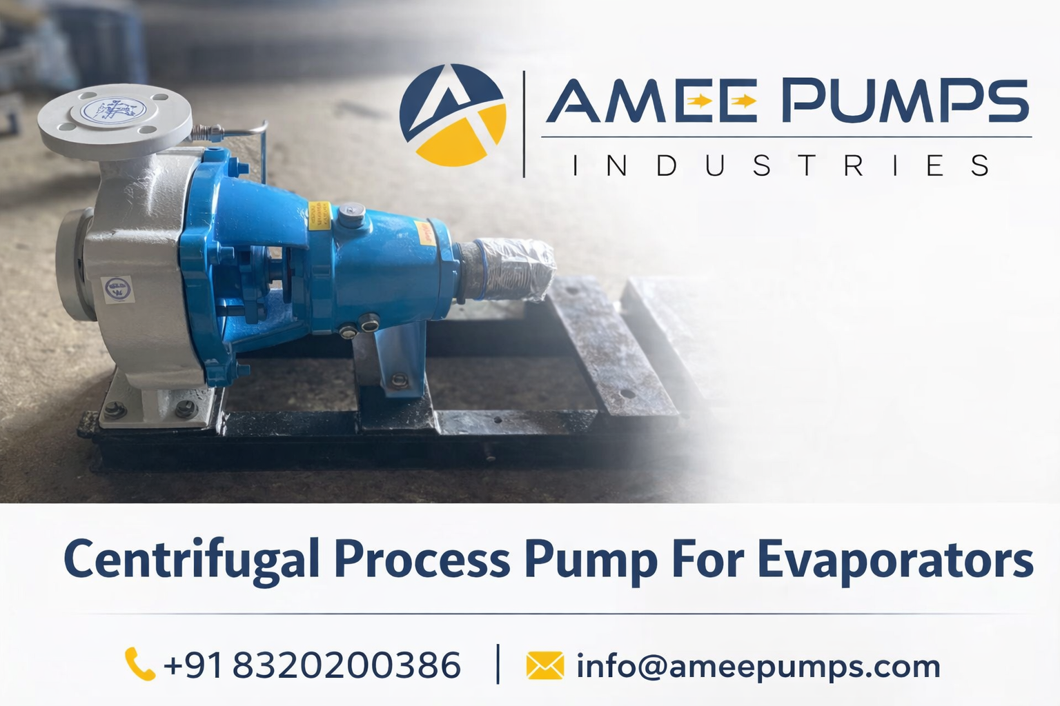 Centrifugal Process Pump For Evaporators