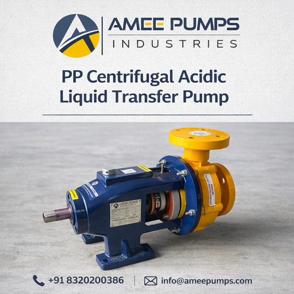 Pp Centrifugal Acidic Liquid Transfer Pump