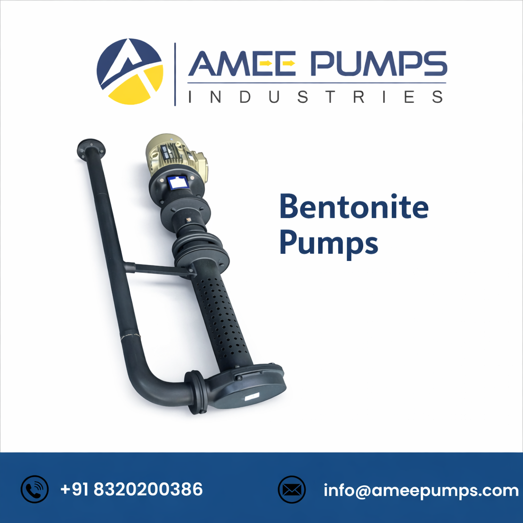 Bentonite Pumps Manufacturer in Ahmedabad