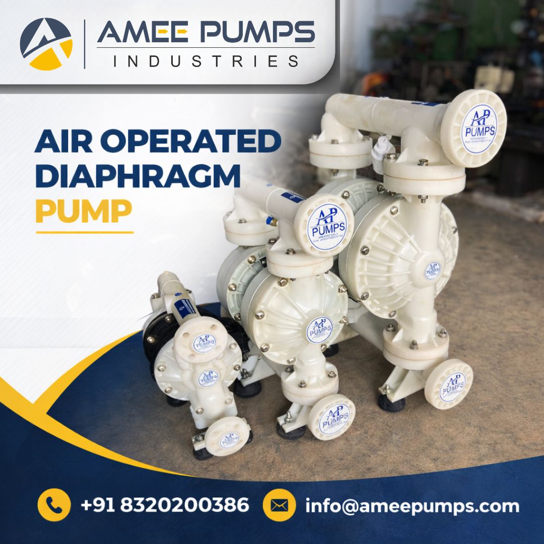 AIR OPERATED DIAPHRAGAM PUMP 