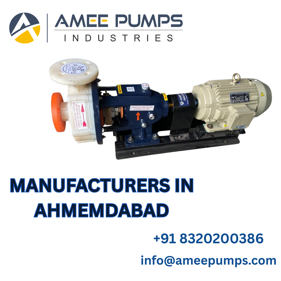 PVDF CENTRIFUGAL PUMP MANUFACTURERS IN AHMEMDABAD